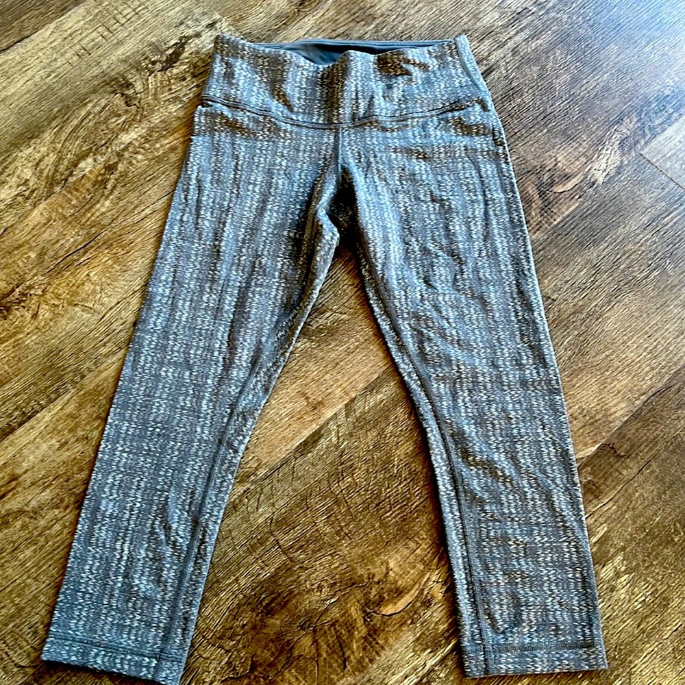 Lululemon Gray Burnout leggings